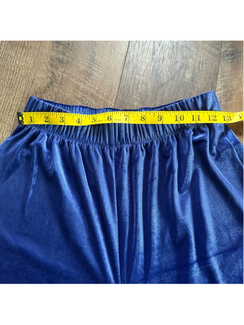 Women Zenana Pants Size S Blue Summer